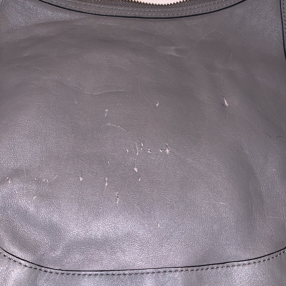 Coach Grey Leather Kristin Handbag - Picture 7 of 11